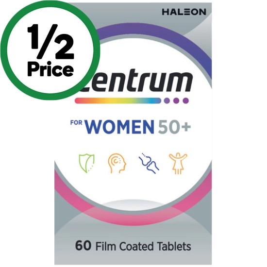 Centrum for Women 50+ Tablets Pk 60~