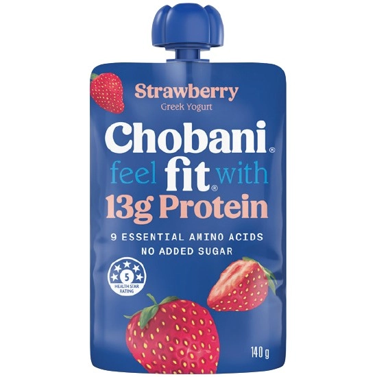 Chobani Fit High Protein Yoghurt Pot or Pouch 140-160g – From the Fridge