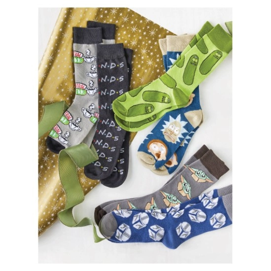 Christmas Licensed Socks Pk 2 – Assorted Designs