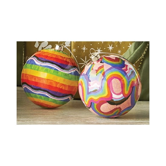 Christmas Love Proudly Baubles – Assorted Designs