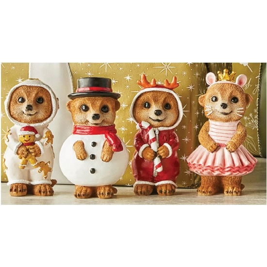 Christmas Mini Meerkats – Assorted Designs