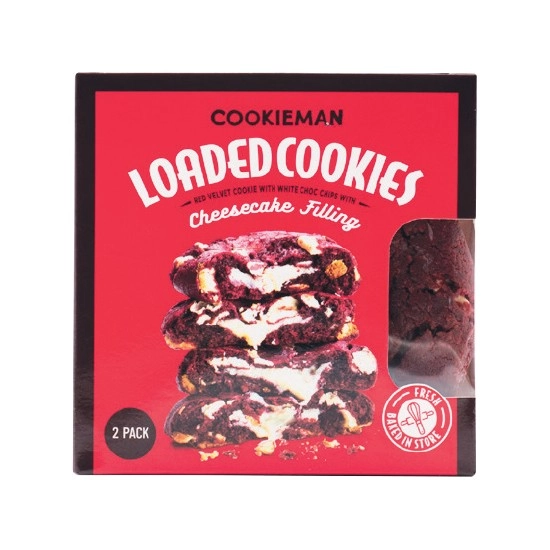 Cookie Man Snickerdoodle or Red Velvet Cookies Pk 2#