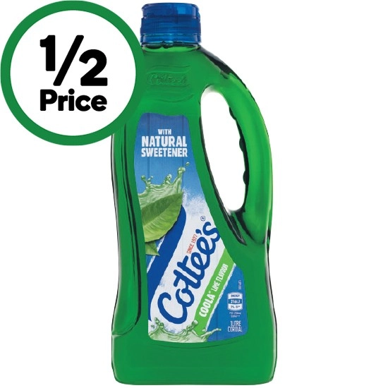 Cottee's Cordial 1 Litre