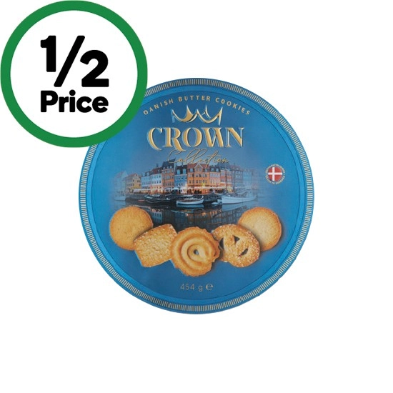 Crown Collection Danish Butter Cookies 454g