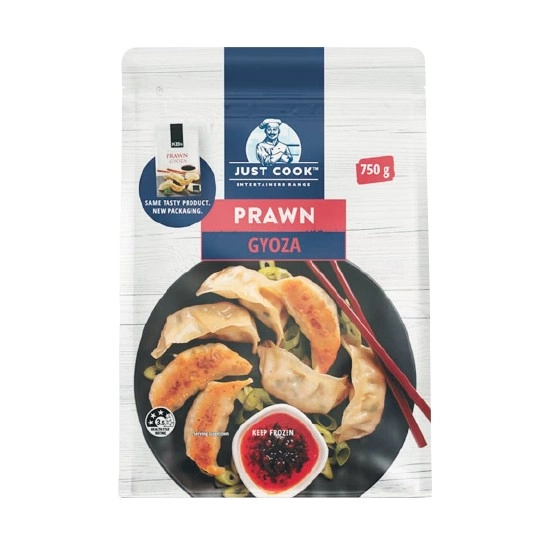 Just Cook Gyoza or Prawn Hargow 750g