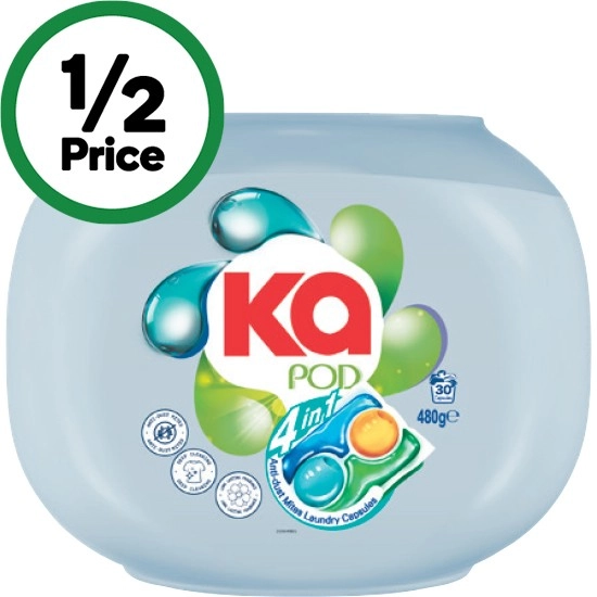 Ka Pod 4 in 1 Laundry Capsules Pk 30