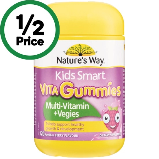 Nature's Way Kids Vita Gummies Multivitamin Pk 120~