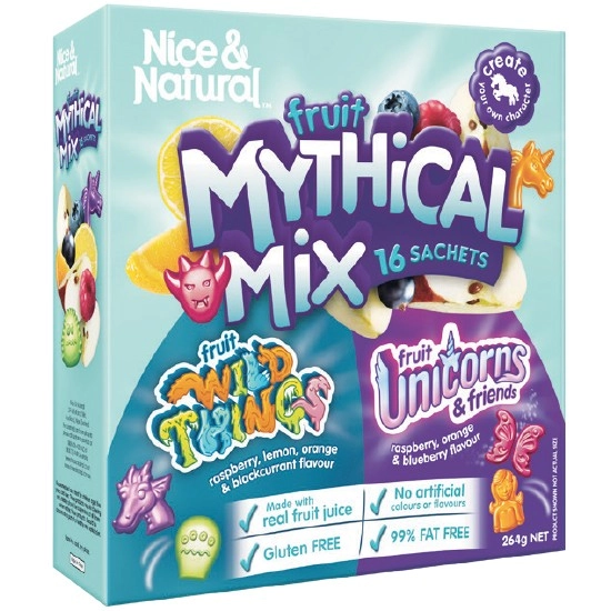 Nice & Natural Fruit Mythical Mix 264g Pk 16