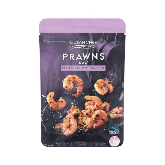 Ocean Chef Raw Prawn Meat 500g – From the Seafood Freezer