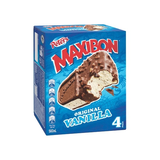 Peters Maxibon 560ml Pk 4