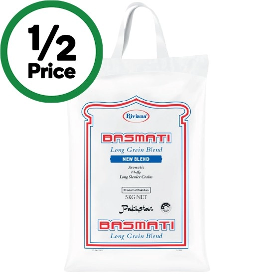 Riviana Basmati Rice 5 kg