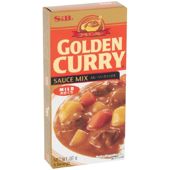 S&B Golden Curry Mix 92g