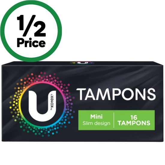 U by Kotex Tampons Pk 16~