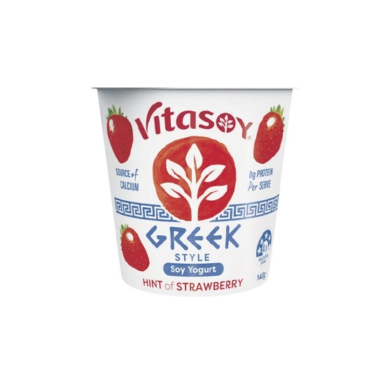 Vitasoy Greek Style Soy Yoghurt 140g – From the Fridge