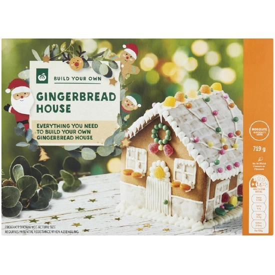 Woolworths Build Your Own Gingerbread House 719g