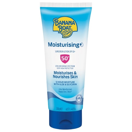 Banana Boat Moisturising Sunscreen Lotion SPF50+ 200g#