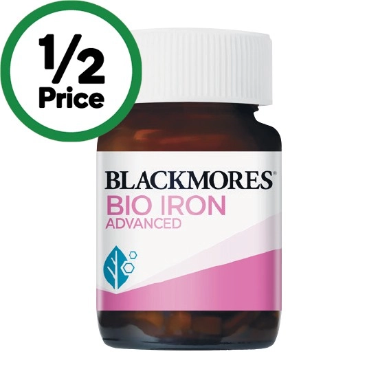 Blackmores Bio Iron Advanced Pk 30†