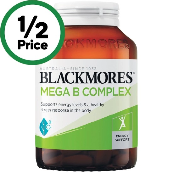 Blackmores Mega B Complex Tablets Pk 200†