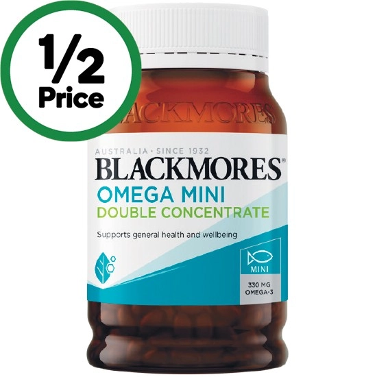 Blackmores Omega Mini Double Concentrate Pk 400*