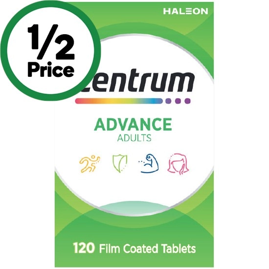 Centrum Advance Adults Tablets Pk 120*