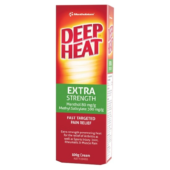 Deep Heat Extra Strength Cream 100g†