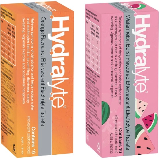 Hydralyte Effervescent Tablets Pk 10†