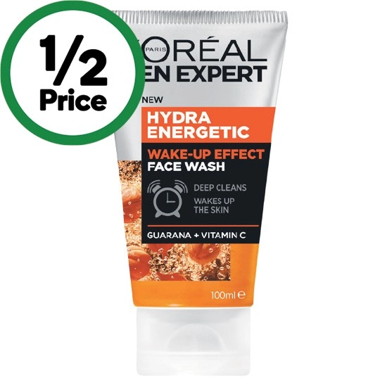 L’Oreal Men Expert Hydra Energetic Wake Up Boost Face Wash 100ml