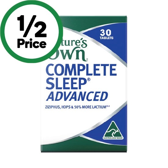 Nature’s Own Complete Sleep Advanced Tablets Pk 30†