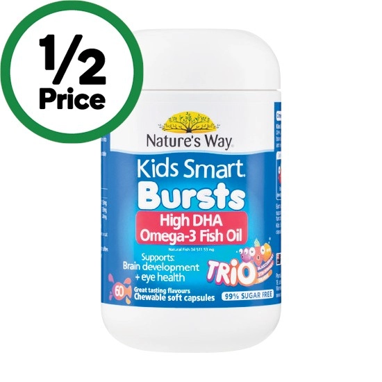 Nature’s Way Kids Smart Trio Bursts Pk 60†