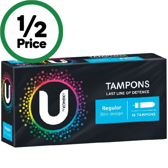 U by Kotex Tampons Pk 16*