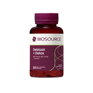 BioSource Debloat + Detox 60 Tablets