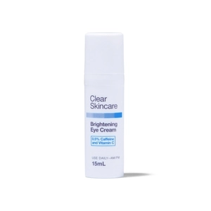 Clear Skincare Brightening Eye Cream with 0.5% Caffeine and Vitamin C 15mL