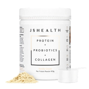 JSHealth Protein + Probiotics + Collagen Vanilla Cream 450g