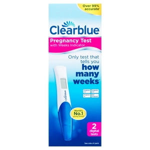 Clearblue Digital Pregnancy Test 2 Pack