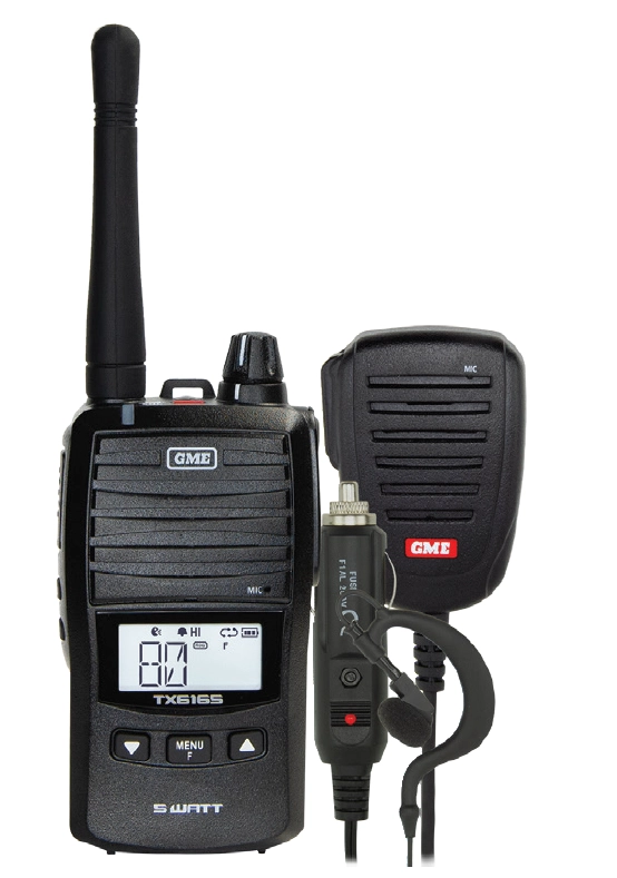 GME UHF Handheld with Accessories