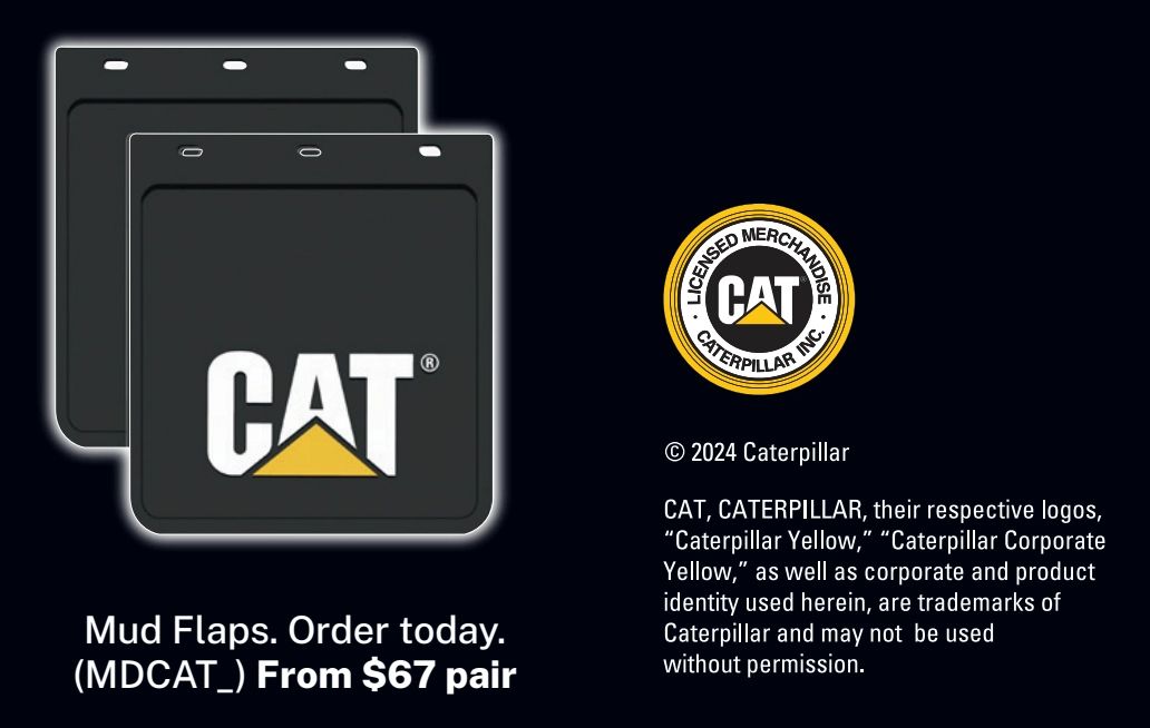 Caterpillar Mud Flaps