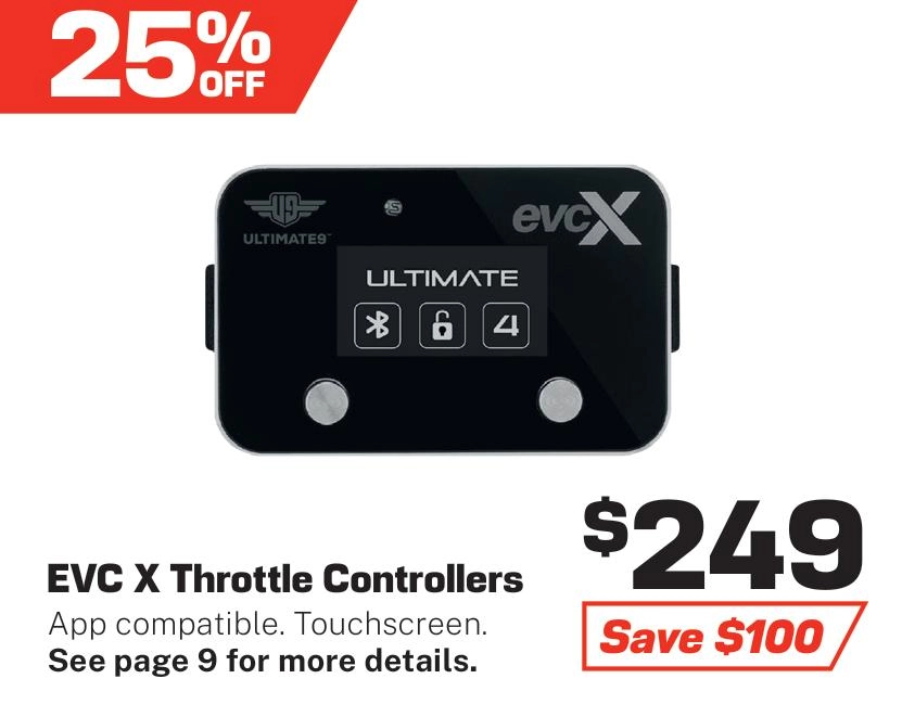 EVC X Throttle Controllers