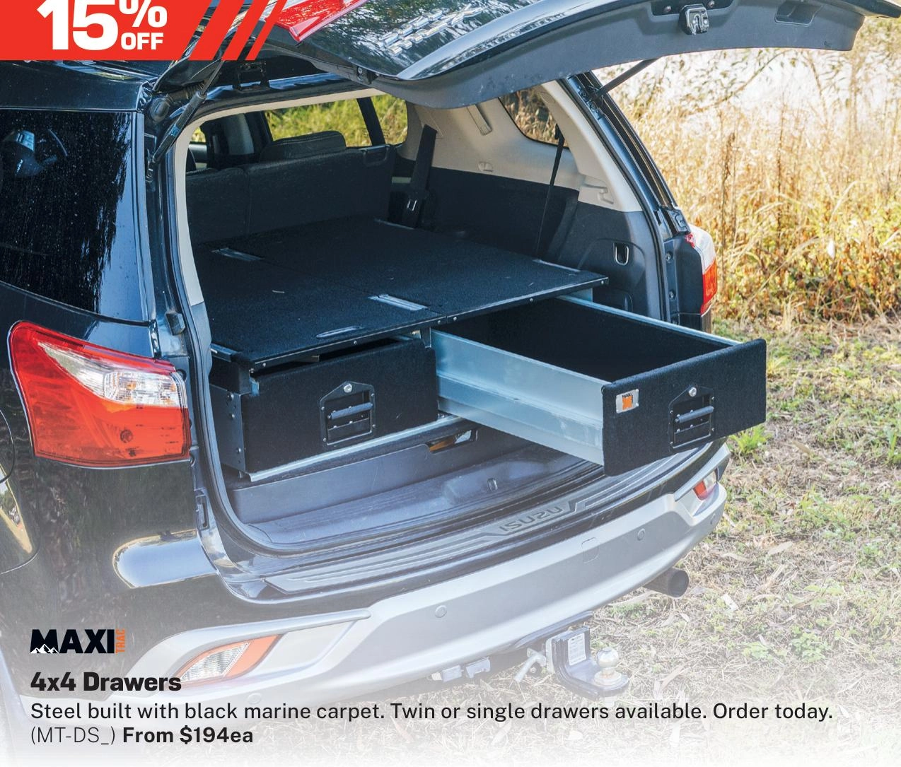 Maxi Trac 4x4 Drawers