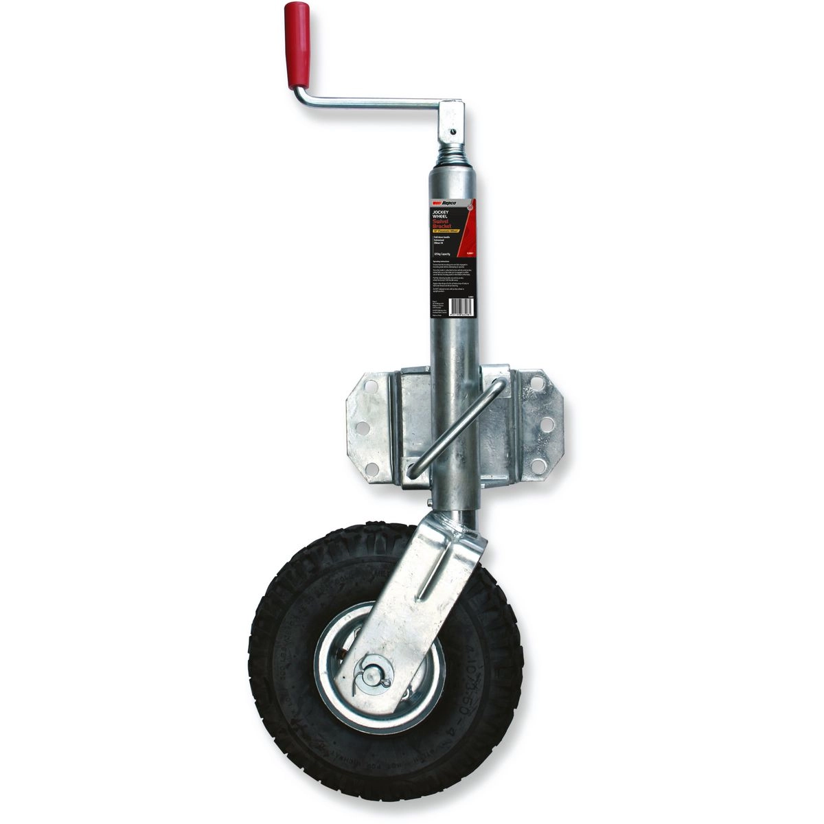 Repco 10 Inch Pneumatic Jockey Wheel with Swivel Bracket - RJW07