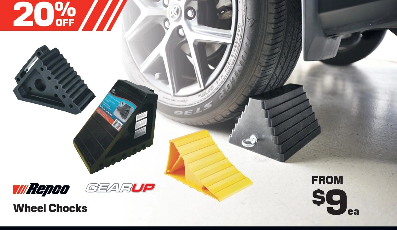 Repco, Gear Up Wheel Chocks