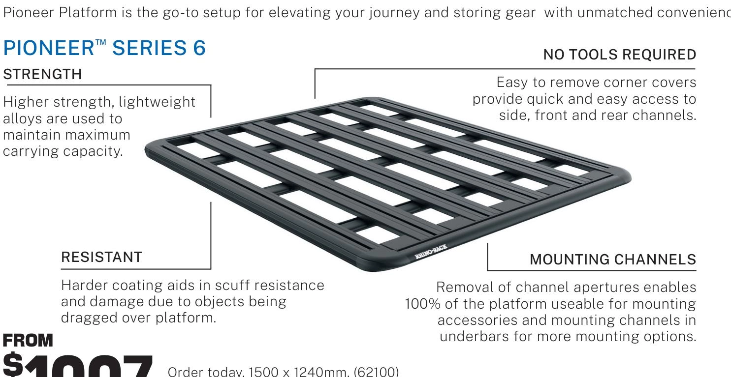 Rhino-Rack Pioneer™ Platform