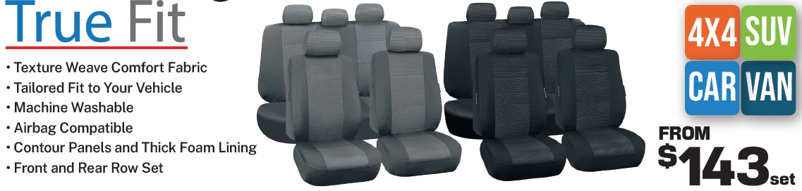 True Fit Seat Covers