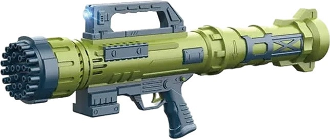 Automatic Bazooka Bubble Gun - Green