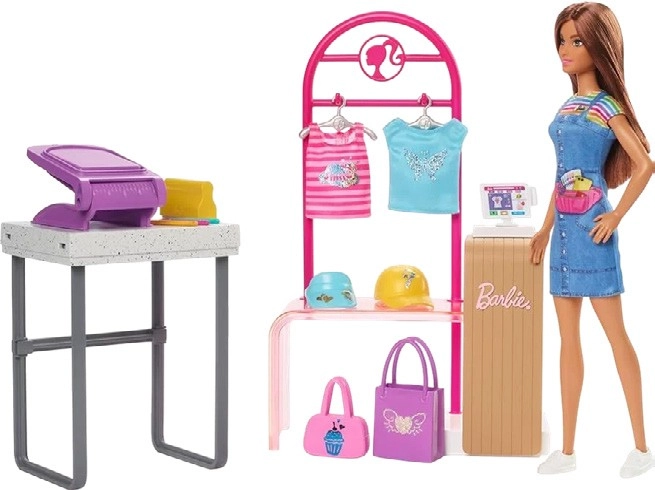 Barbie Make & Sell Boutique Playset