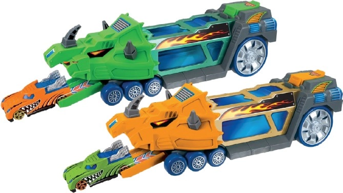 Express Wheels Dino Launcher Truck with Vehicle