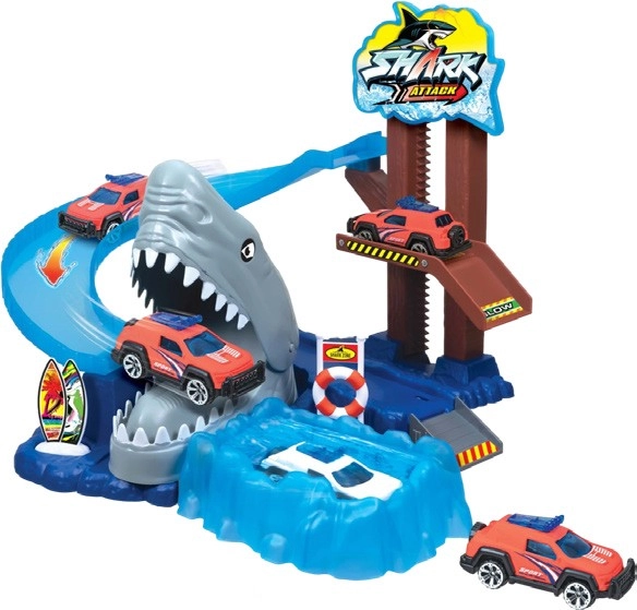 Express Wheels Shark Attack Playset