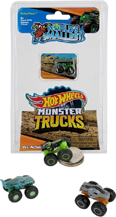 World's Smallest Hot Wheels Monster Trucks