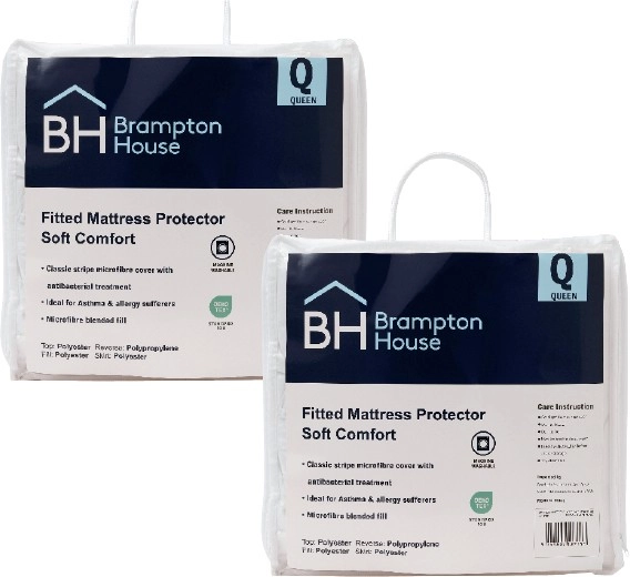 Brampton House Soft Comfort Fitted Mattress Protector