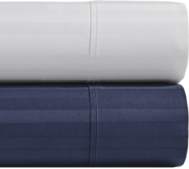 Platinum Grand 800 Thread Count Cotton Sateen Stripe Sheet Set