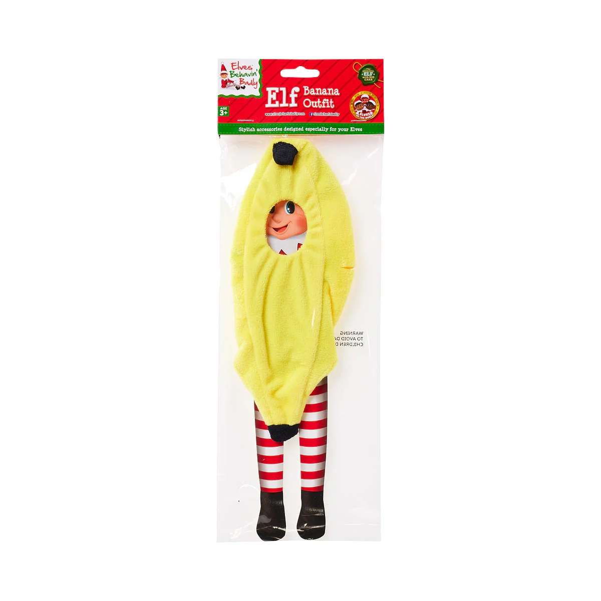 Christmas Elf Banana Outfit